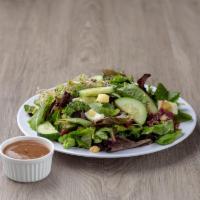 Build Your Own Salad · Choice of greens, up to 5 toppings and dressing. Additional toppings extra. .50 per addition...