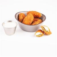 Jalapeno Poppers with Cream Cheese · 6 pieces. Served with ranch.