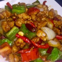 C14. Kung Pao Chicken · Hot and spicy.