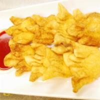 3. Fried Crab Cream Cheese Wontons · 8 pieces.