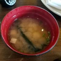 Miso Soup · Served individually.