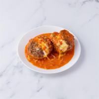 Stuffed Meatballs · Stuffed with ricotta and mozzarella. Served with vodka sauce.
