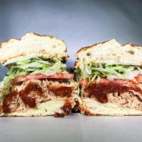 10. Steve Nash Sandwich · Halal chicken, marinara and provolone.