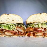 210. Terminator Sandwich · Vegan breaded chicken, marinara and provolone