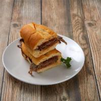 1. BBQ Beef Sandwich · Tender roast beef and BBQ sauce. Served on a toasted French roll.