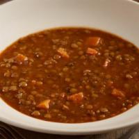 Vegan Lentil With Ancient Grains · Hearty lentil soup