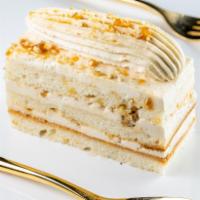 Delight Butterscotch · A chunky, spunky delightful nougat and caramel cake - just like grandma used to make