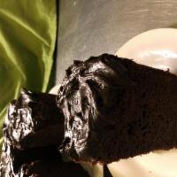 Double Chocolate Cake · The only thing better than chocolate is double the chocolate! Our chocolate cake with creamy...