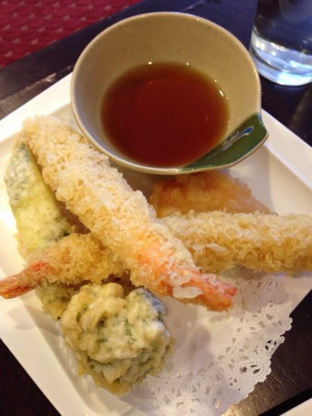 Shrimp and Vegetable Tempura · Deep fried shrimp and vegetable.