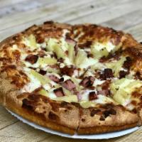 Hawaiian Pizza · Bacon, pineapple and ham.