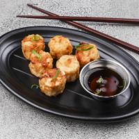 Shumai · Fried or steamed shrimp dumplings.