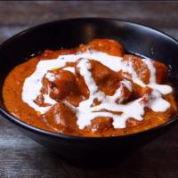 Impossible Tikka Masala (Vegetarian) · Impossible meat prepared in a creamy tomato and fenugreek sauce.
