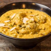 Impossible Korma (Vegetarian) · Impossible meat prepared in a creamy cashew nut sauce.
