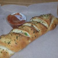 Create Your Own Stromboli · 1 filling of your choice, mozzarella and homemade pizza dough folded over and baked. Add fil...