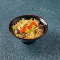 Ta-Lu Noodle Soup · Vegetables and eggs.