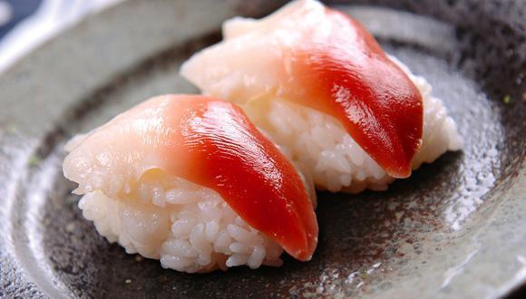 Red Clam · 1 pc for sushi, 1 pc for sashimi
