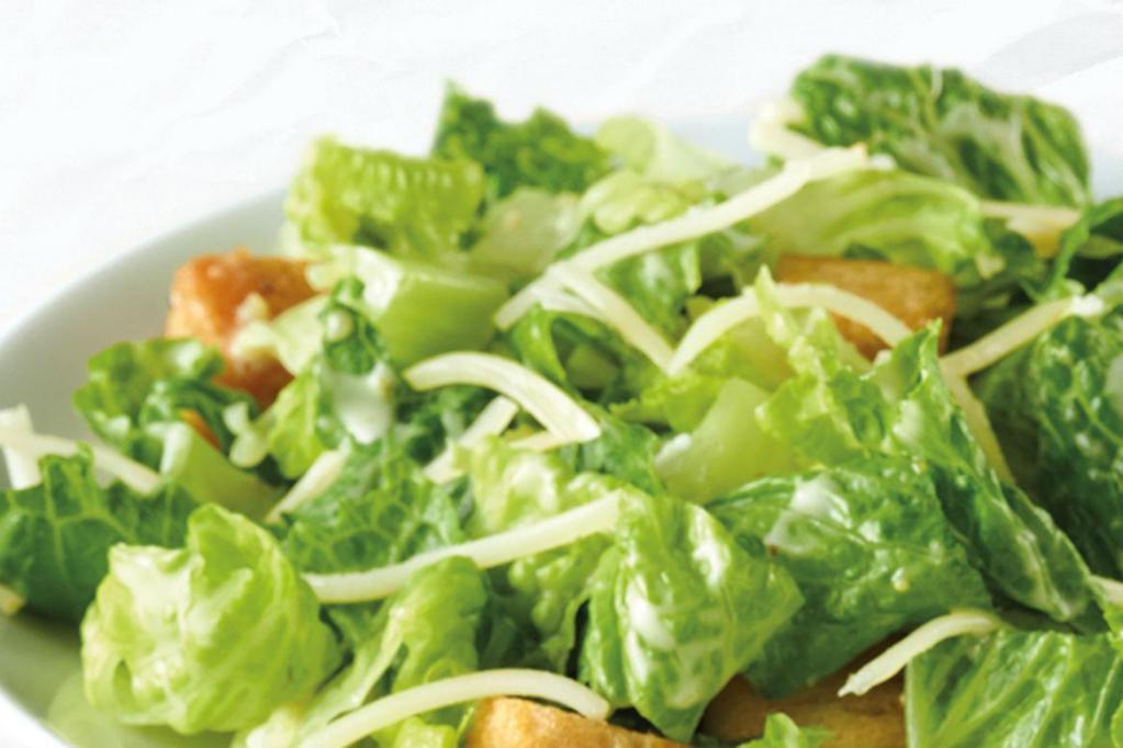 Classic Caesar Salad · Romaine, Parmesan, house-made croutons, Caesar dressing.