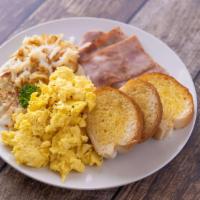 2 Eggs with Meat Breakfast · 