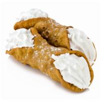 Cannolis · 2 pieces. Filled with cream.