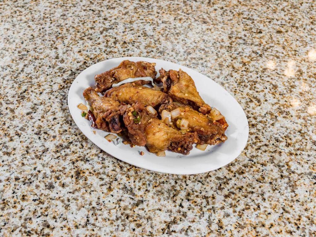 4. Fried Chicken Wings · 6 pieces.