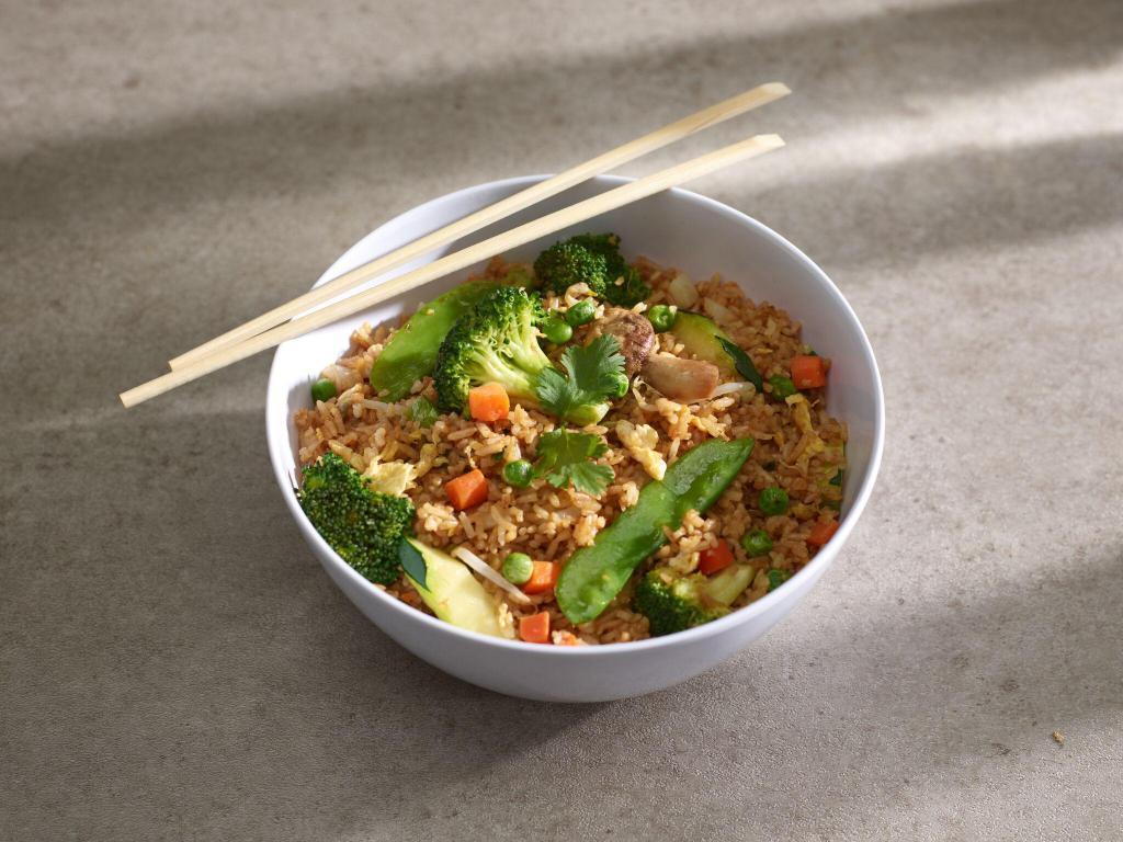 1. Vegetable Fried Rice · 
