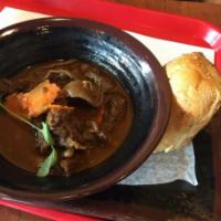 Bo Kho with 1 Baguette · Beef stew with one baguette.