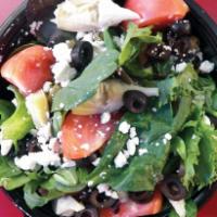 Premium Salad · Choice of Greek, Italian or chef salad.