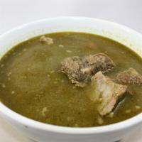 Caldo de Res Soup · Beef soup with vegetables