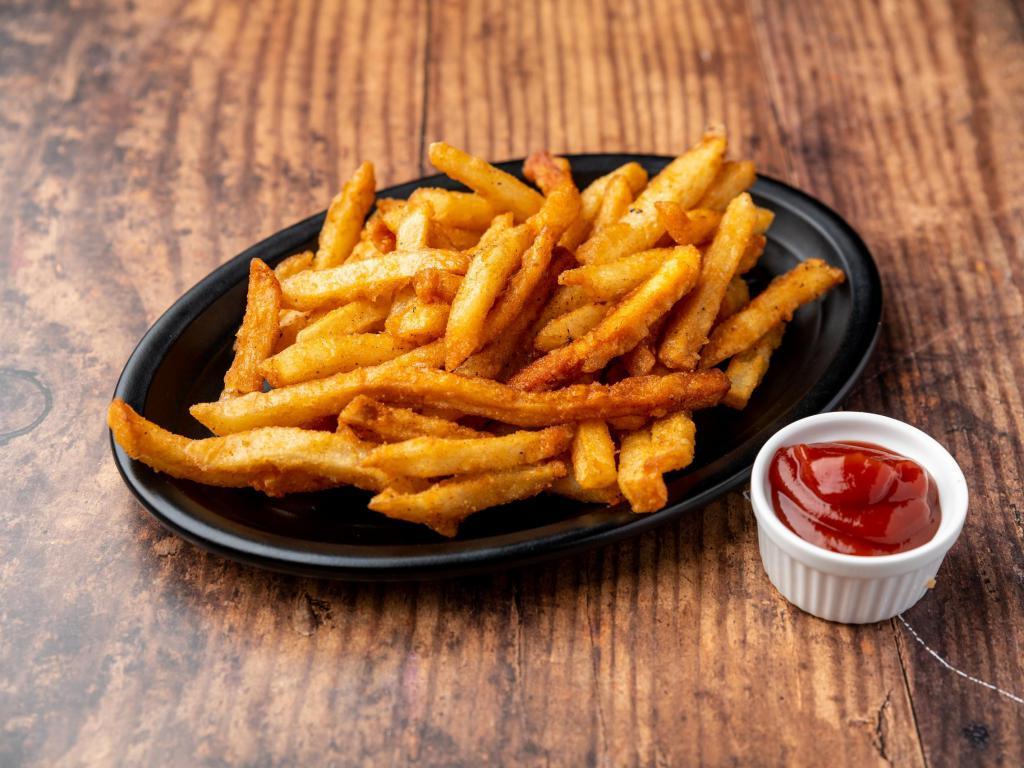 French Fries · Thick crispy seasoned fries.
