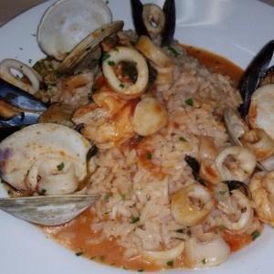 Risotto ai Frutti di Mare · Arborio rice  with mixed seafood