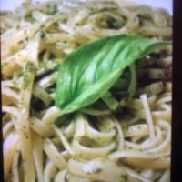 Linguine al Pesto · With basil, pine nuts, Pecorino cheese, garlic and olive oil.