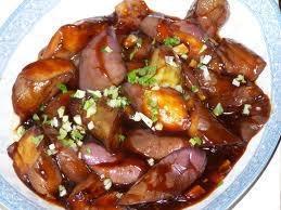 Eggplant with Spicy Garlic Sauce · Celery,Waterchestnuts sauteed in our mouthwatering Spicy garlic sauce.
Served with steamed o...
