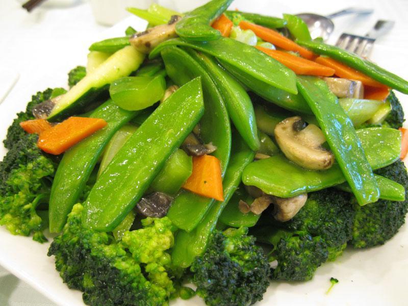 Vegetable Combo · Broccoli, Celery, Waterchestnuts, Baby Corns, Snow Peas, Carrots, Mushrooms, Zuchinis.