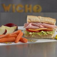 Ham Kidswich™ · With American cheese on white 3.5