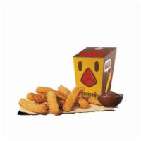 Chicken Fries - 9 Pc · Made with white meat chicken, our Chicken Fries are coated in a light crispy breading season...