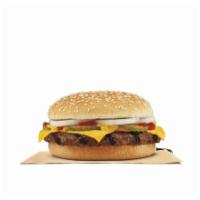 Quarter Pound King · Featuring flame-grilled 100% beef, topped with all of our classic favorites: American cheese...
