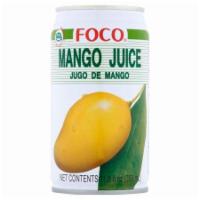 Mango Juice · Foco brand.