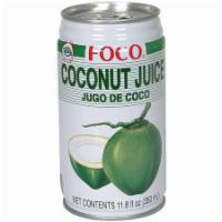 Coconut Juice · Foco brand.
