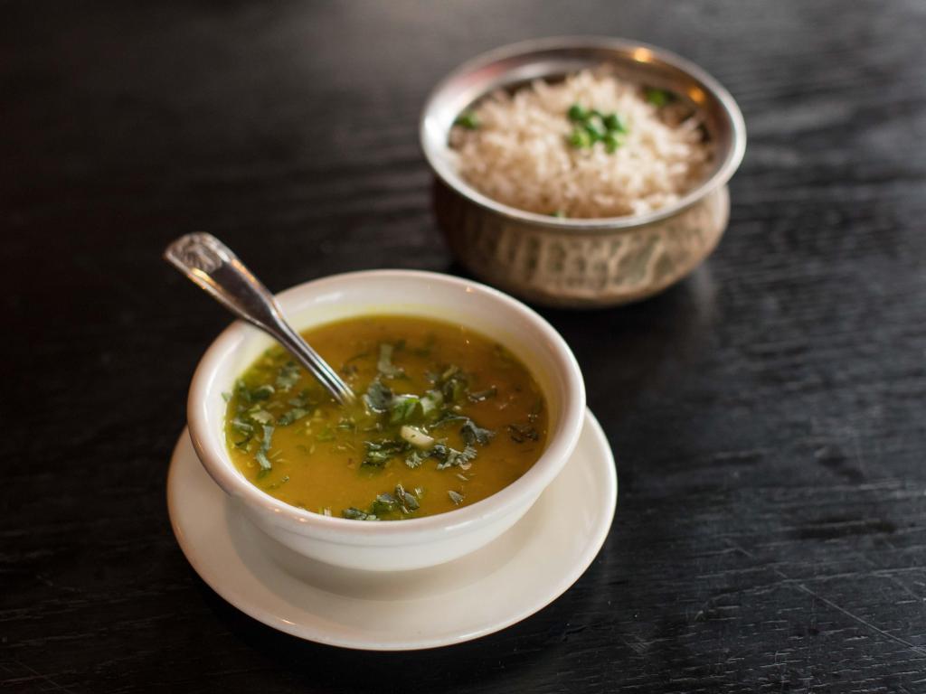 Daal Soup · Mixed lentil cooked with himalayan spices and herbs.
