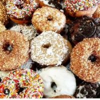 1 Dozen Delicious Bakers Mixed Boxed Donuts · If you would like multiples of a certain flavor and/or combination, please indicate the quan...