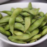 A4. Edamame · Steamed Japanese soybean and lightly salted. Vegetarian.
