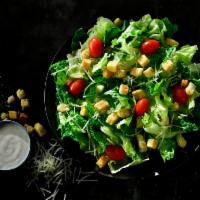 Caesar Salad · Lettuce, grape tomatoes, shredded Parmesan and croutons.