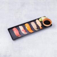 2. Sushi Appetizer · Five pieces of sushi.