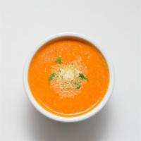 Tomato and Coconut Soup · Creamy tomato soup with spices and a touch of coconut.