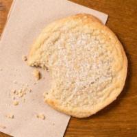 Sugar Cookie · Freshly baked sugar cookie