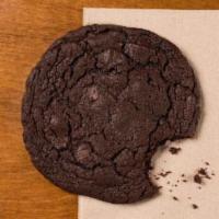 Chocolate Brownie Cookie · Freshly baked chocolate brownie cookie