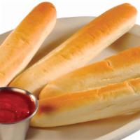 4 Pieces Breadsticks · Served with a side of marinara.