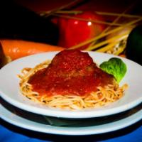 Fileto di Pomodoro Pasta · Fresh tomatoes, onions and basil flavored with prosciutto.