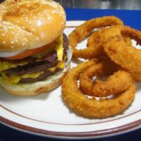 Monster Burger · Our top seller burger that consists of 3/4 lb. of USDA ground beef, American cheese and smok...