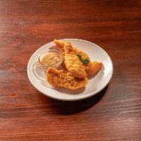 Chicken Tenders · Breaded and baked to perfection. Served with a choice of dipping flavor. 4 count.